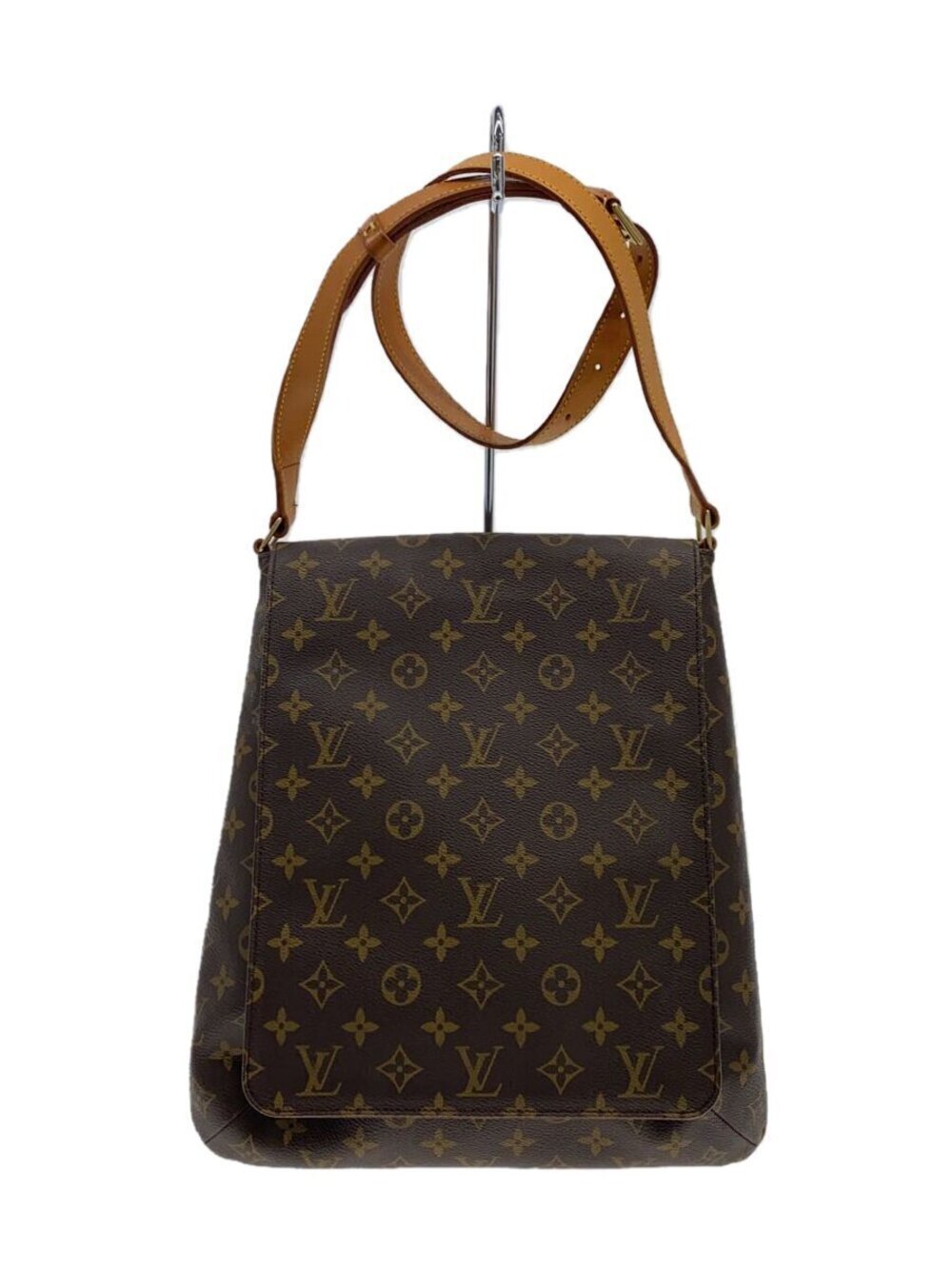 LOUIS VUITTON Musette Monogram Canvas Brown All over